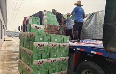 Kemana perginya mie bayam 70g setelah dimuat di Qinhuangdao? Bagaimana Dongyang Food melayani pasar domestik dan internasional secara bersamaan?