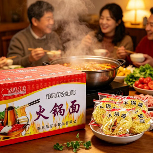 40g Mie Hot Pot Instan Paket Penyajian Tunggal
