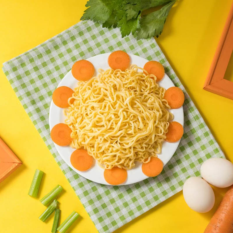 40g Mie Gandum Wortel Alami Sajian Individu 40g Mie Gandum Wortel Alami Sajian Individu